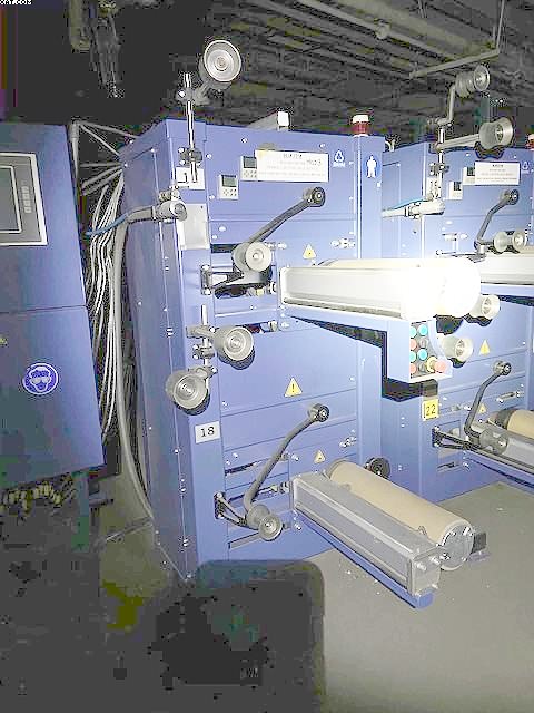 SAHM Winders, Model 810XE, 2 spindle units (64 pos total),